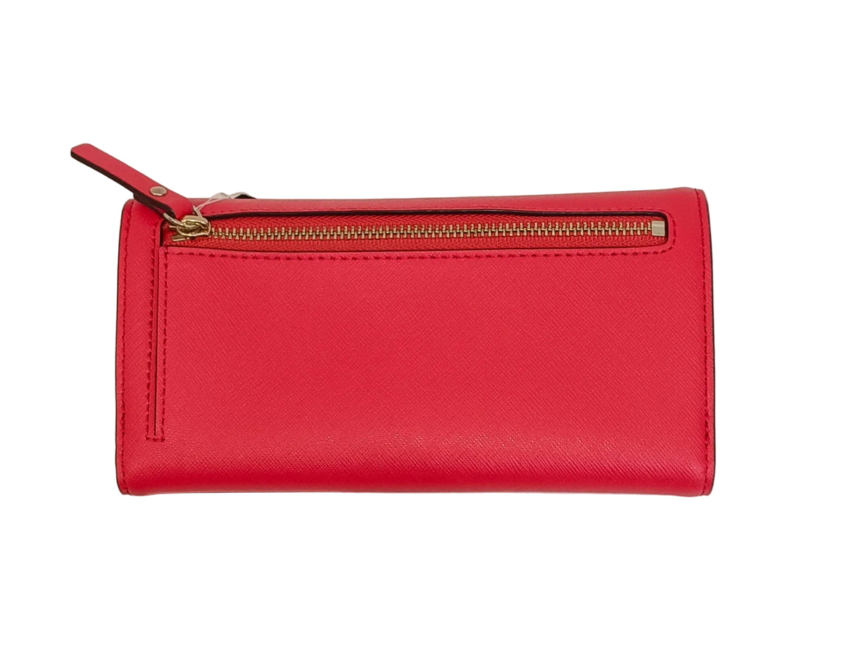 Kate Spade Long Wallet-Red Leather