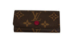 Louis Vuitton Key Case-Brown Monogram Leather