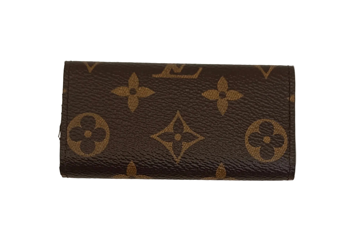 Louis Vuitton Key Case-Brown Monogram Leather