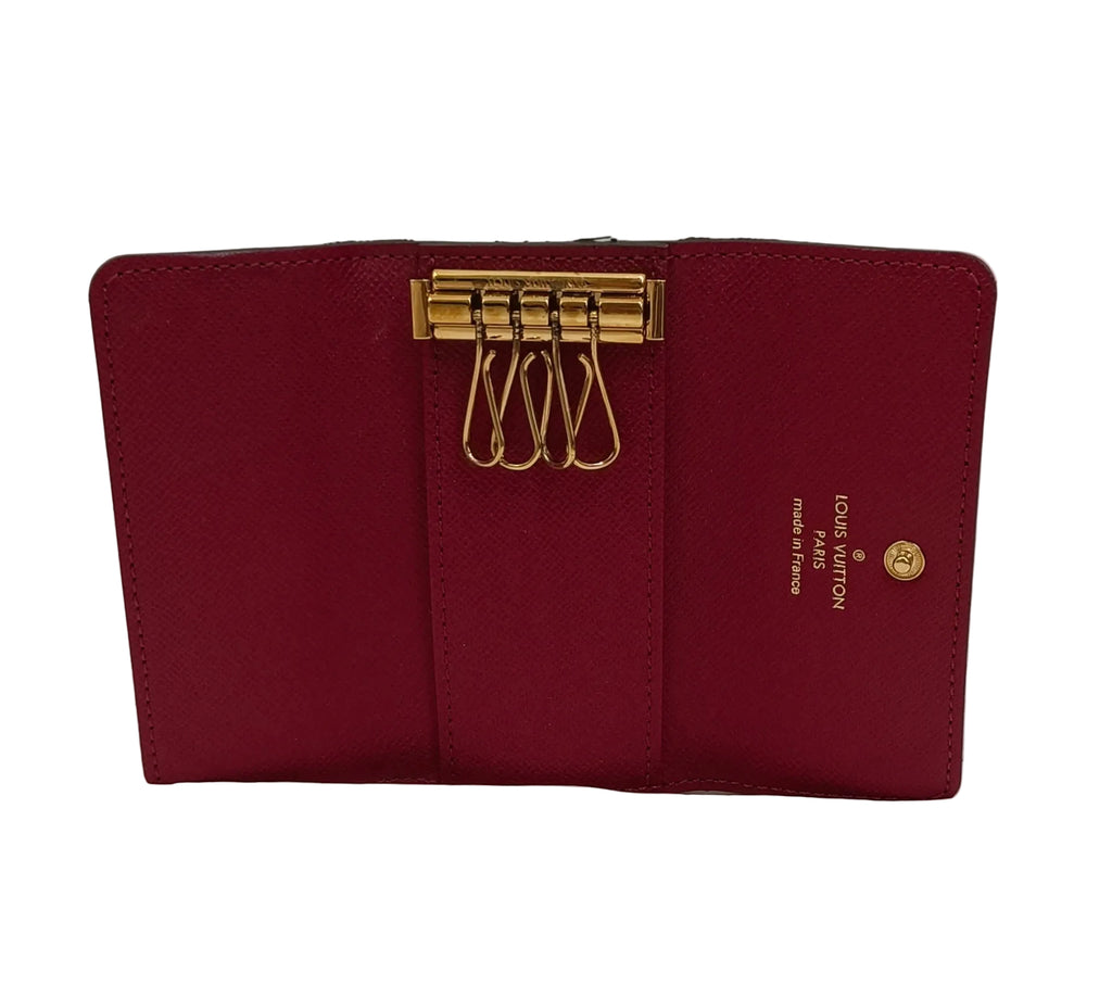 Louis Vuitton Key Case-Brown Monogram Leather
