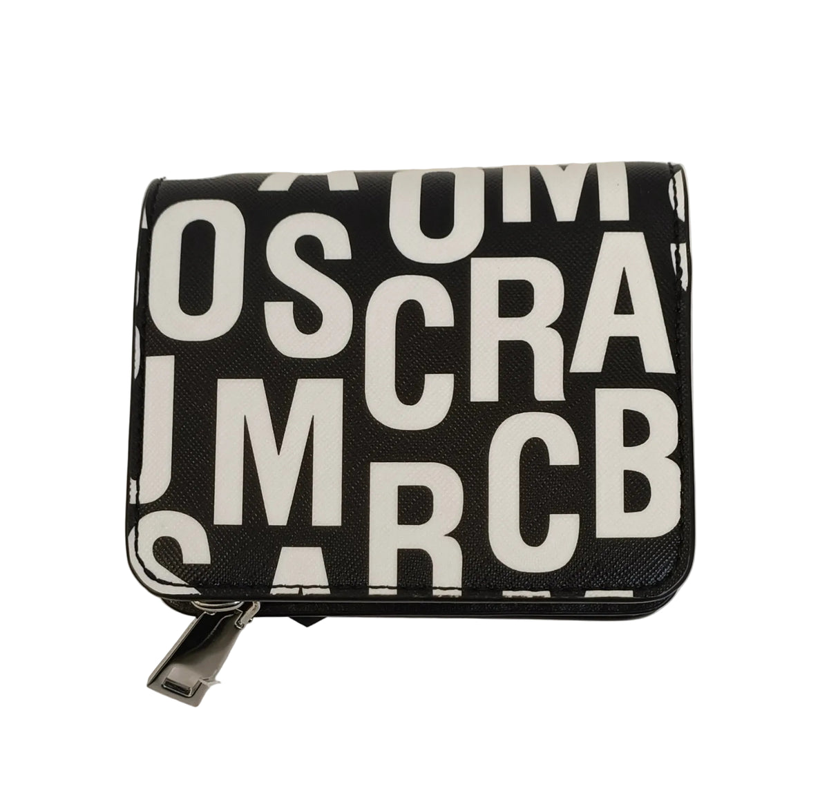 Marc Jacobs Wallet-Black White & Jumble Logo