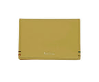 Paul Smith Card Case-Yellow Leather