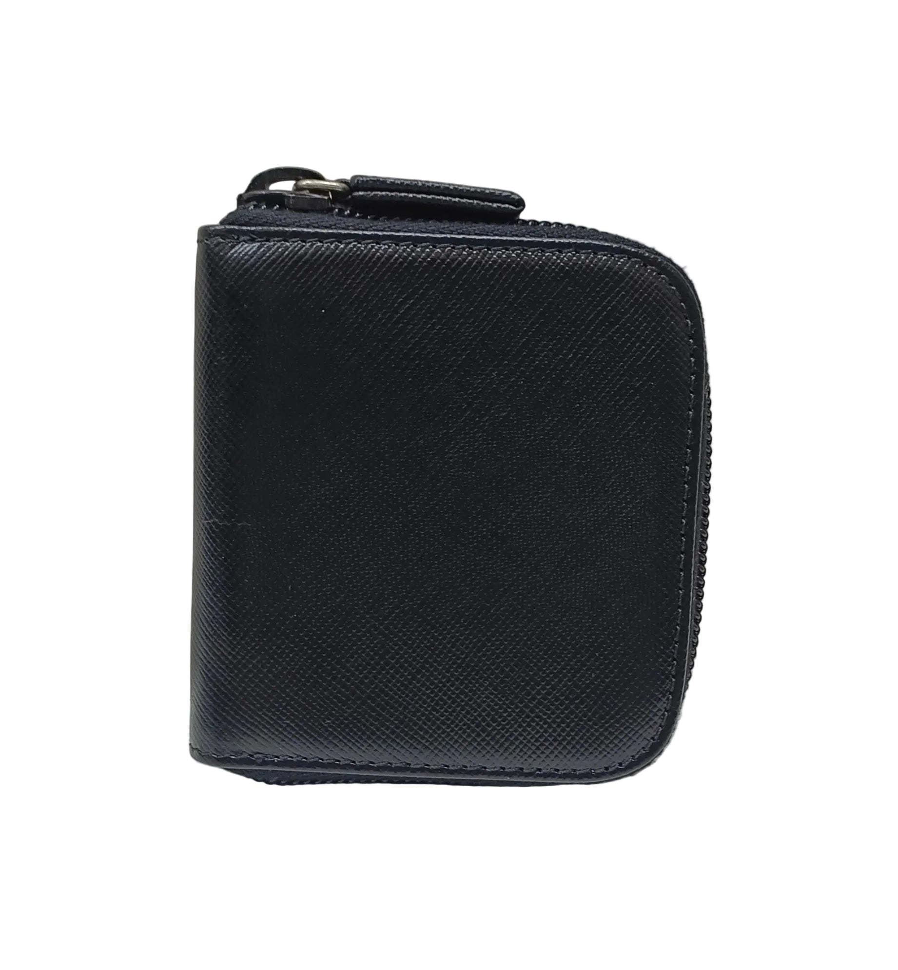 Prada Coin Case-Black Leather With Box Secondary image