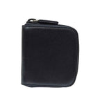 Prada Coin Case-Black Leather With Box