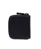 Prada Coin Case-Black Leather With Box