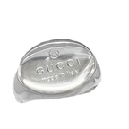 Gucci Sterling Silver Signet Ring
