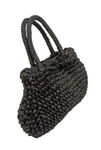 Anteprima Tote Bag-Black PVC/Satin/Woven