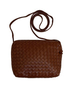 Bottega Veneta Shoulder Bag-Brown/Leather/Intrecciato
