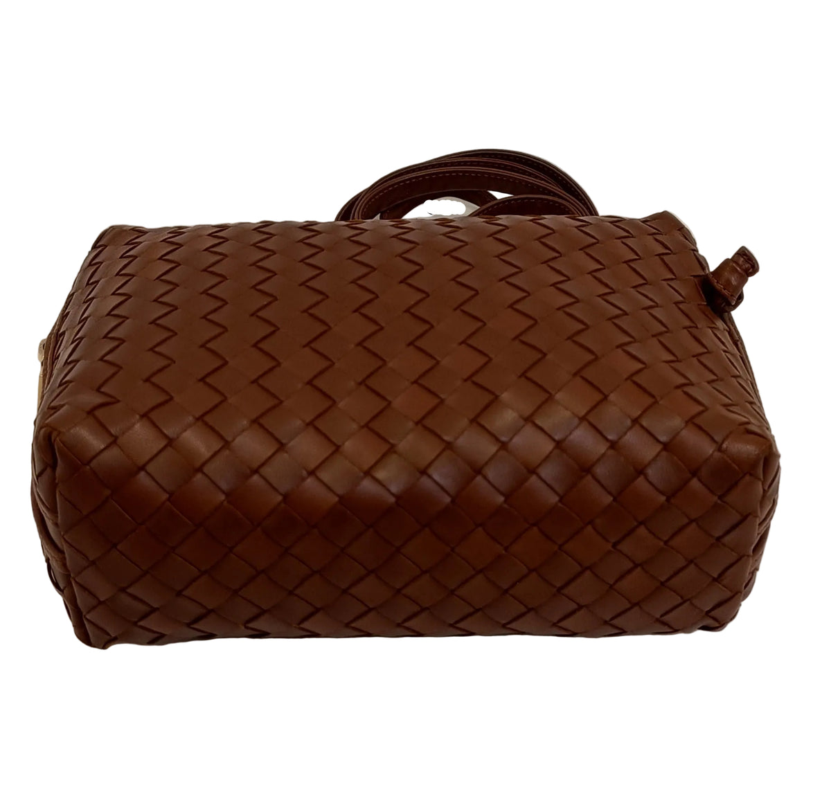 Bottega Veneta Shoulder Bag-Brown/Leather/Intrecciato