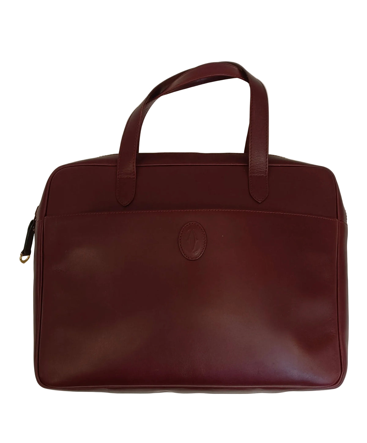 Cartier Tote Bag-Red/Leather