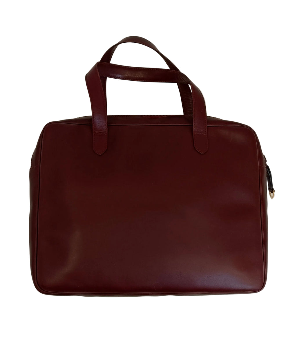 Cartier Tote Bag-Red/Leather