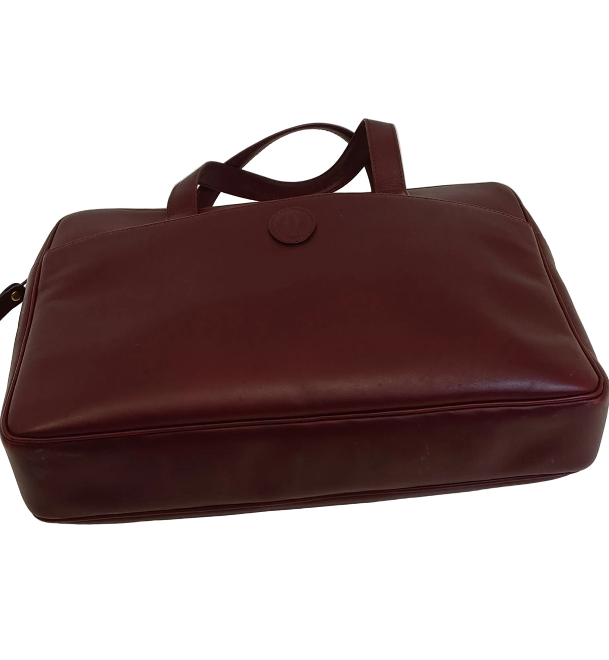 Cartier Tote Bag-Red/Leather
