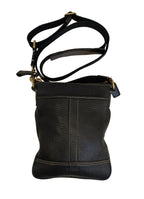 Coach Shoulder Bag-Black Leather