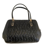Coach Tote Bag-Black Quilted Leather/2 Way