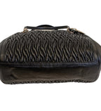 Coach Tote Bag-Black Quilted Leather/2 Way