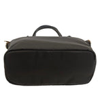 Cococelux Gold Shoulder Bag-Black Nylon