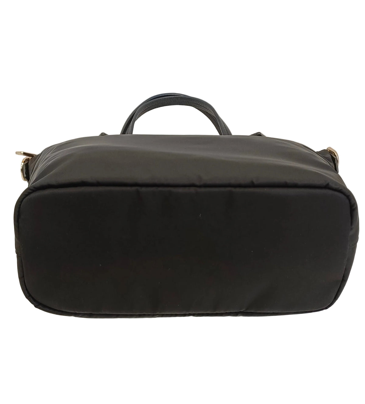 Cococelux Gold Shoulder Bag-Black Nylon