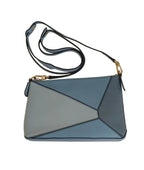Loewe Shoulder Bag-Blue/Puzzle/Leather