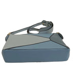 Loewe Shoulder Bag-Blue/Puzzle/Leather