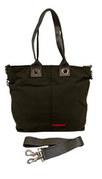 Prada Tote Bag-Green Nylon/2 Way