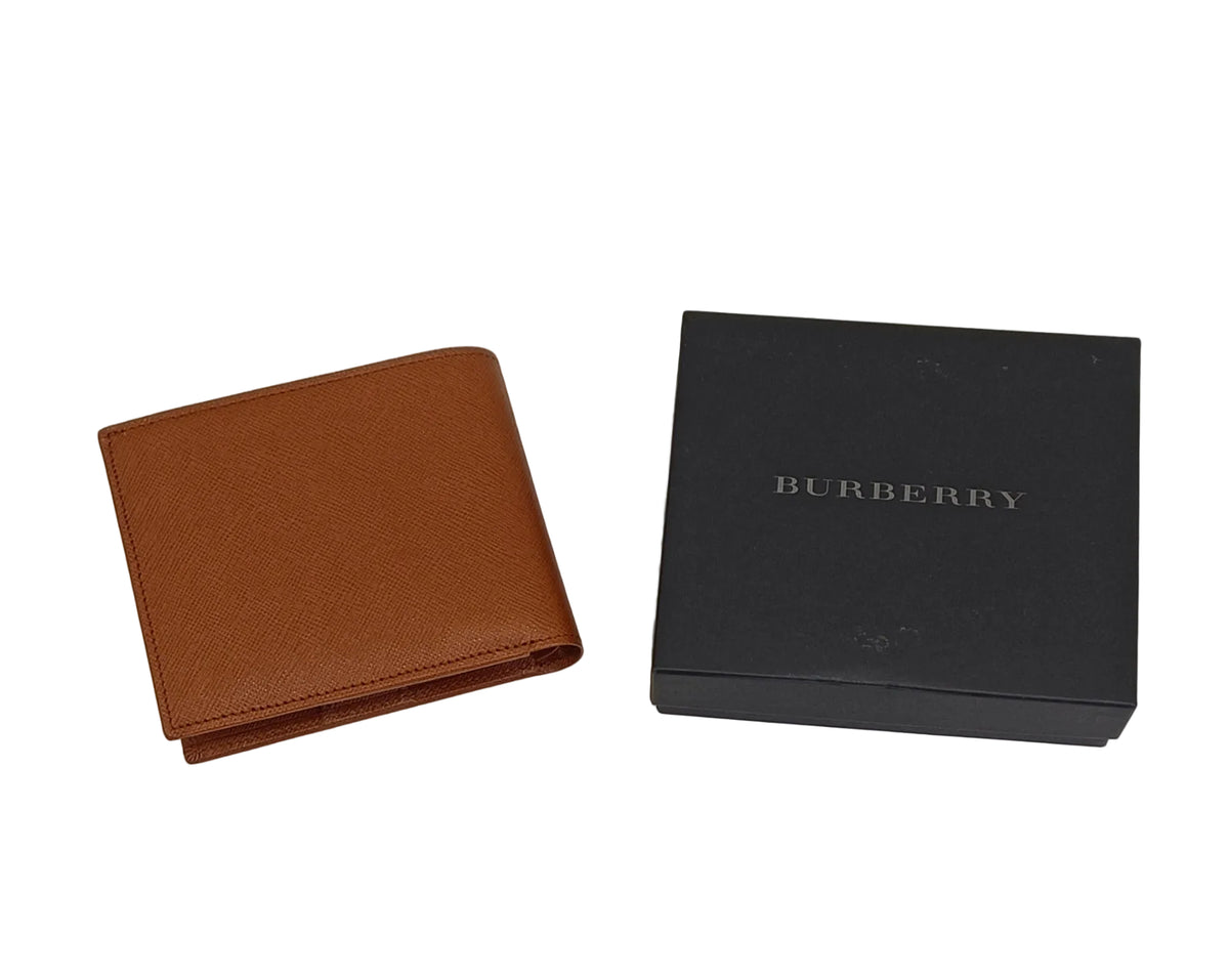 Burberry Wallet-Brown Leather/Box