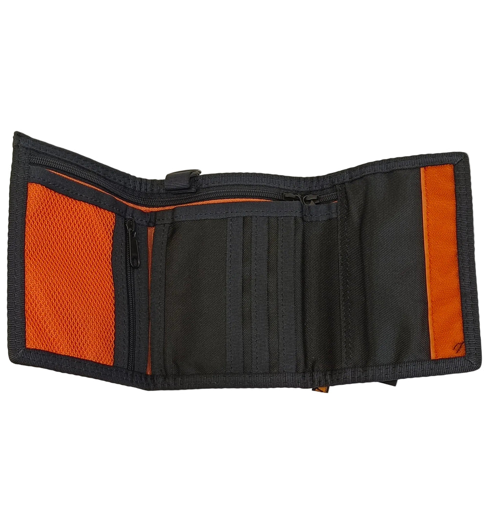 Yoshida & Co Porter Puffy Wallet-Black/Canvas