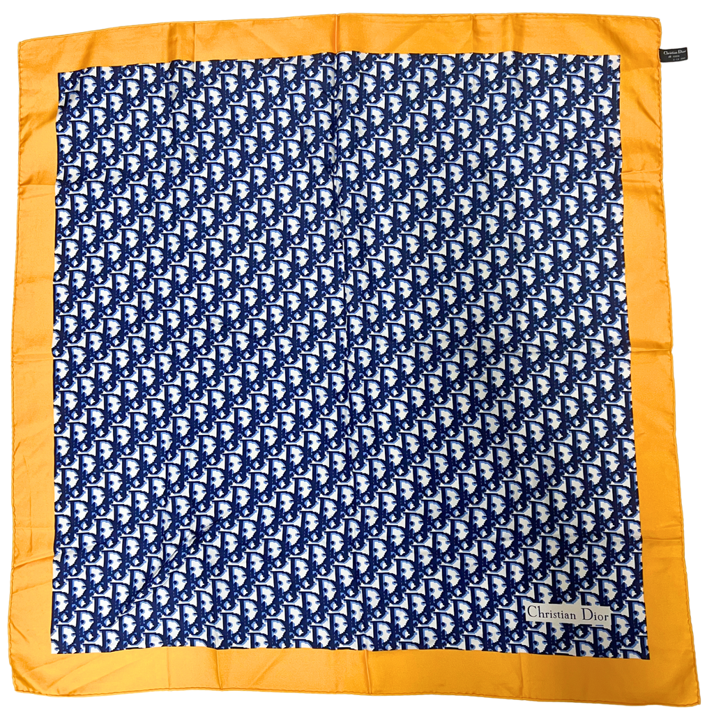 Christian Dior Trotter Silk Scarf