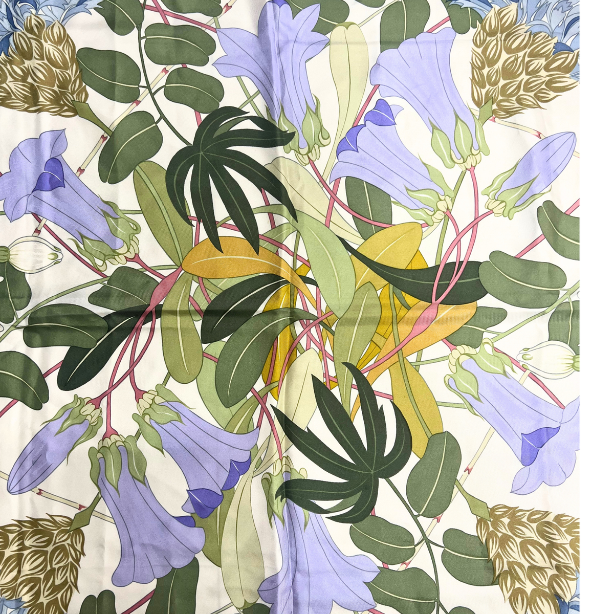 Hermes Flora Graeca Carre 90 Silk Scarf By Niki Goulandris