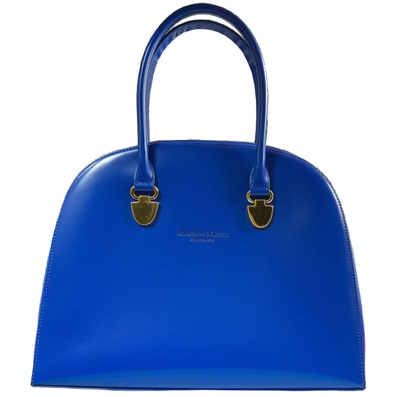 Gianfranco Lotti Firenze Dome Shaped Leather Handbag