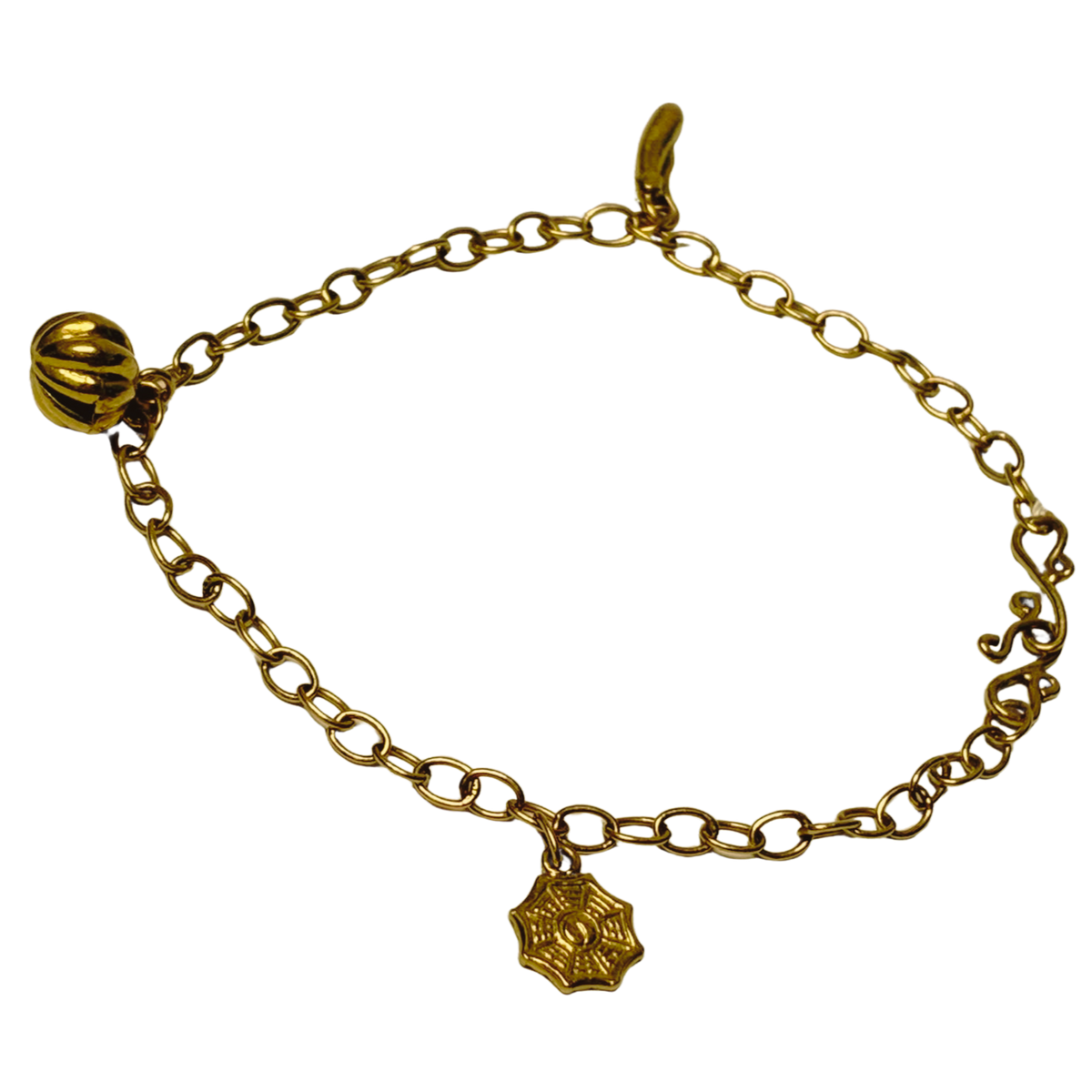 916 YG Chain Charm Bracelet 5.6GM Main image