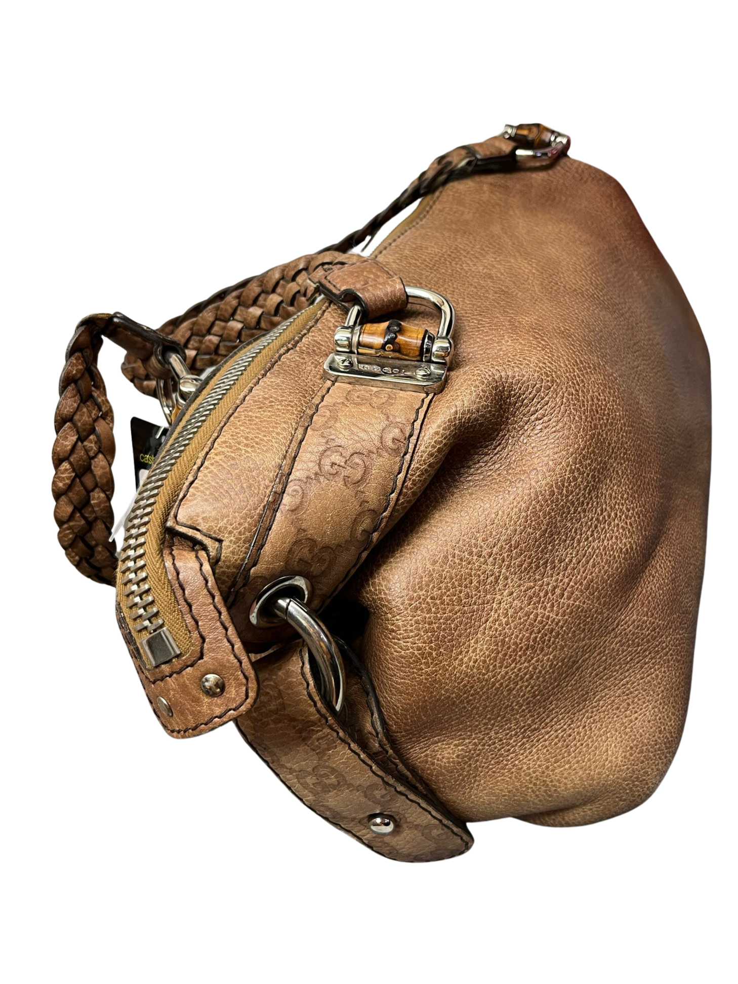 Gucci Bamboo Bar Shoulder Bag brown