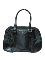 Prada Tessuto Nylon Bauletto Handbag