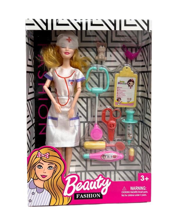 Beauty Fashion Girl Toy Doll Nurse