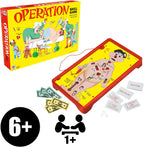 Operation Electronic Board Game With Cards Kids Skill Game Ages 6 and Up (Amazon Exclusive)