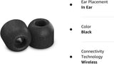 Comply Hear Isolation T500 Replacement Foam Earphone Earbud Tips Black 3 Pairs Large