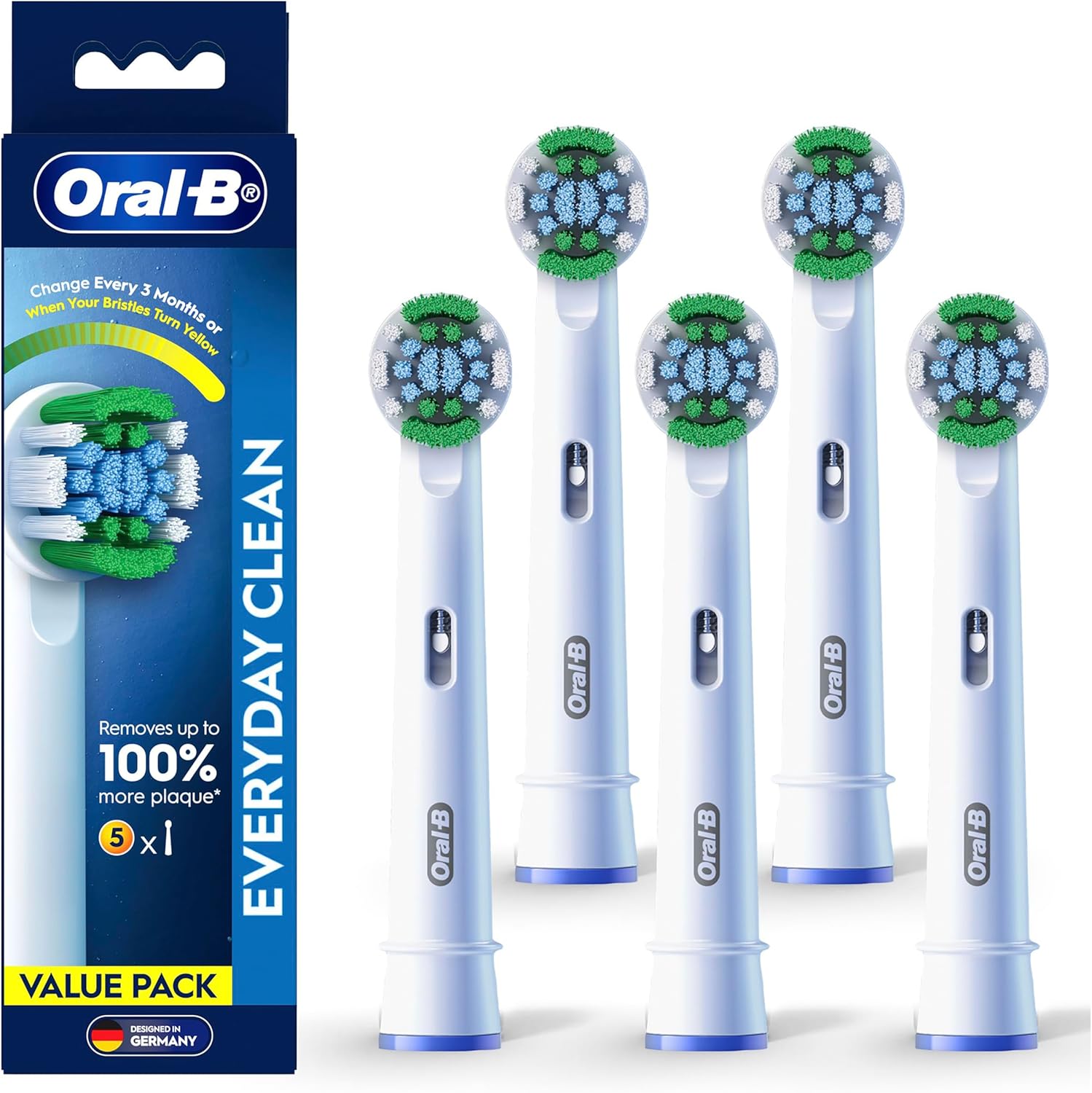 Oral-B Everyday Clean Replacement Brush Head Refill - 5 Pack