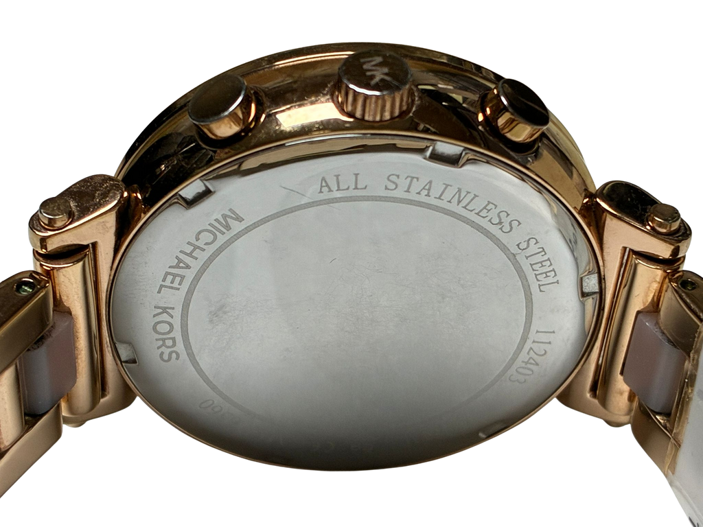 Michael Kors Sofie MK6560 Rose Gold Tone Stainless Steel Chronograph Watch
