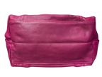 Longchamp Le Pliage Cuir Leather Top Handle Bag Pink