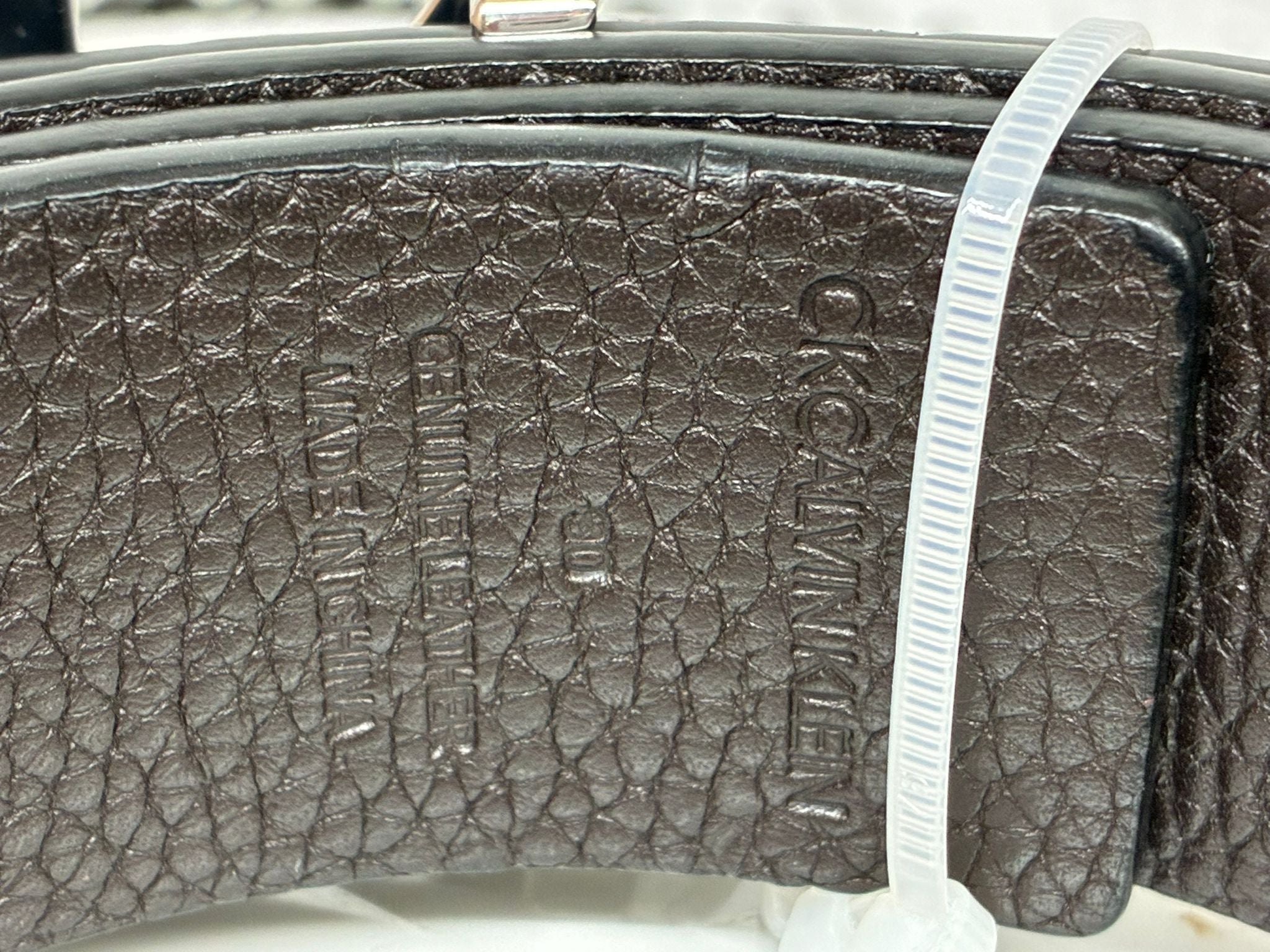 Calvin Klein Monogram Logo Belt Secondary image