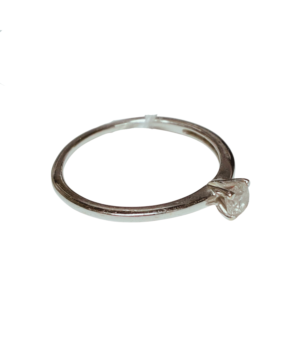 White Gold Diamond Ring 1GM