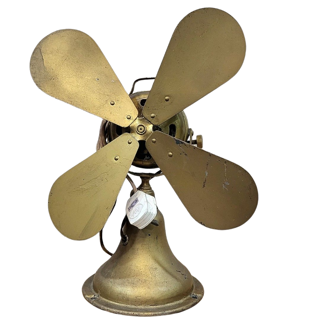 1930 General Electric Vintage A/C Desk Fan Display Only Main image