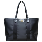 Bonia Bella Medium Tote Bag Black Nylon