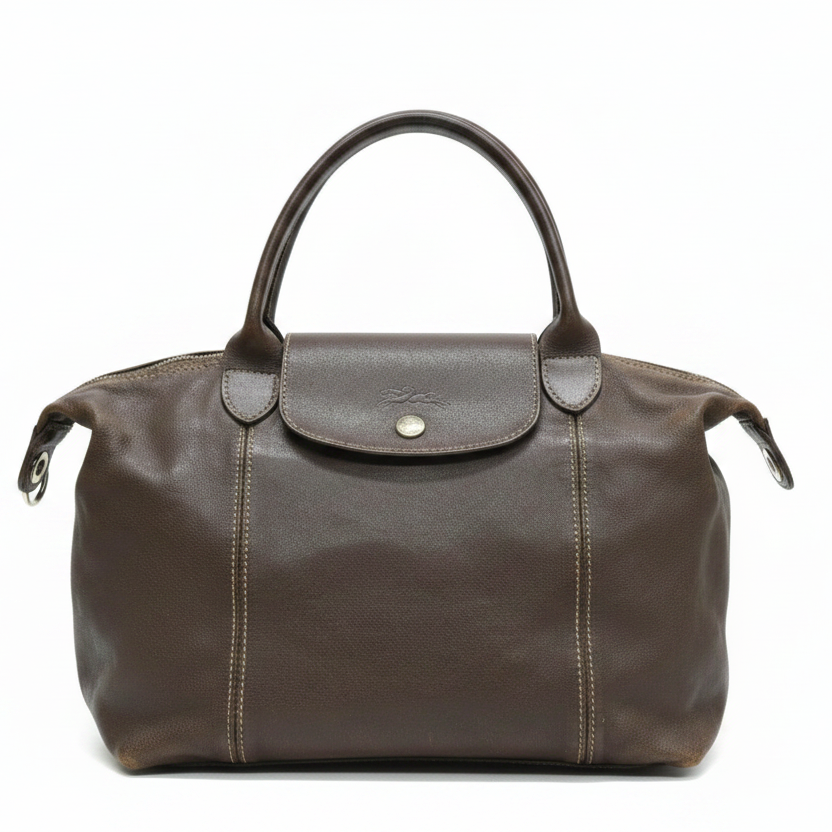 Longchamp Le Pliage Cuir Handbag