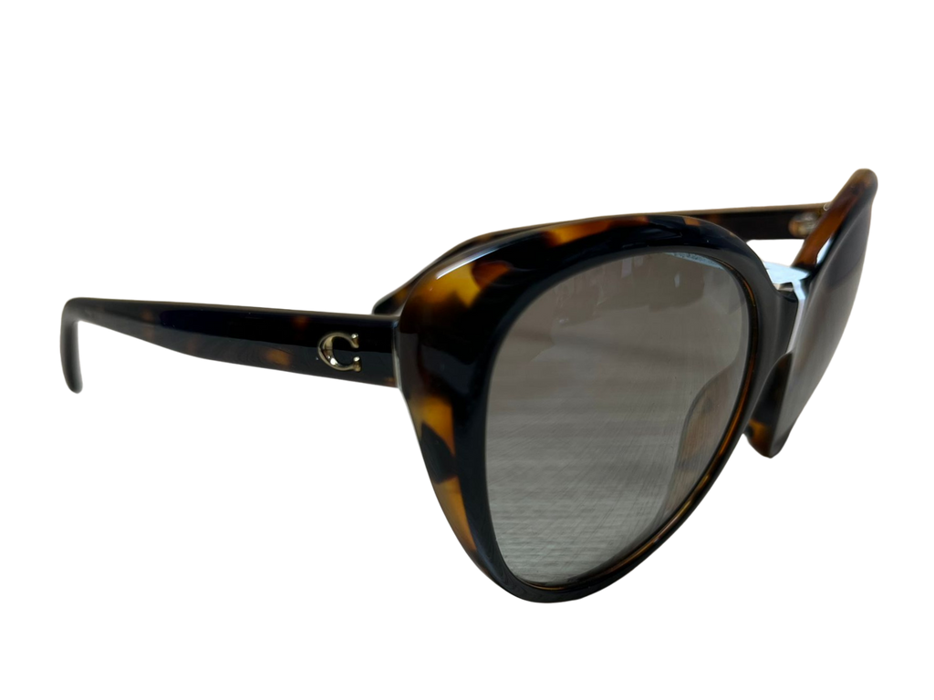 Coach L1060 544611 Women Sunglasses Black Tortoise