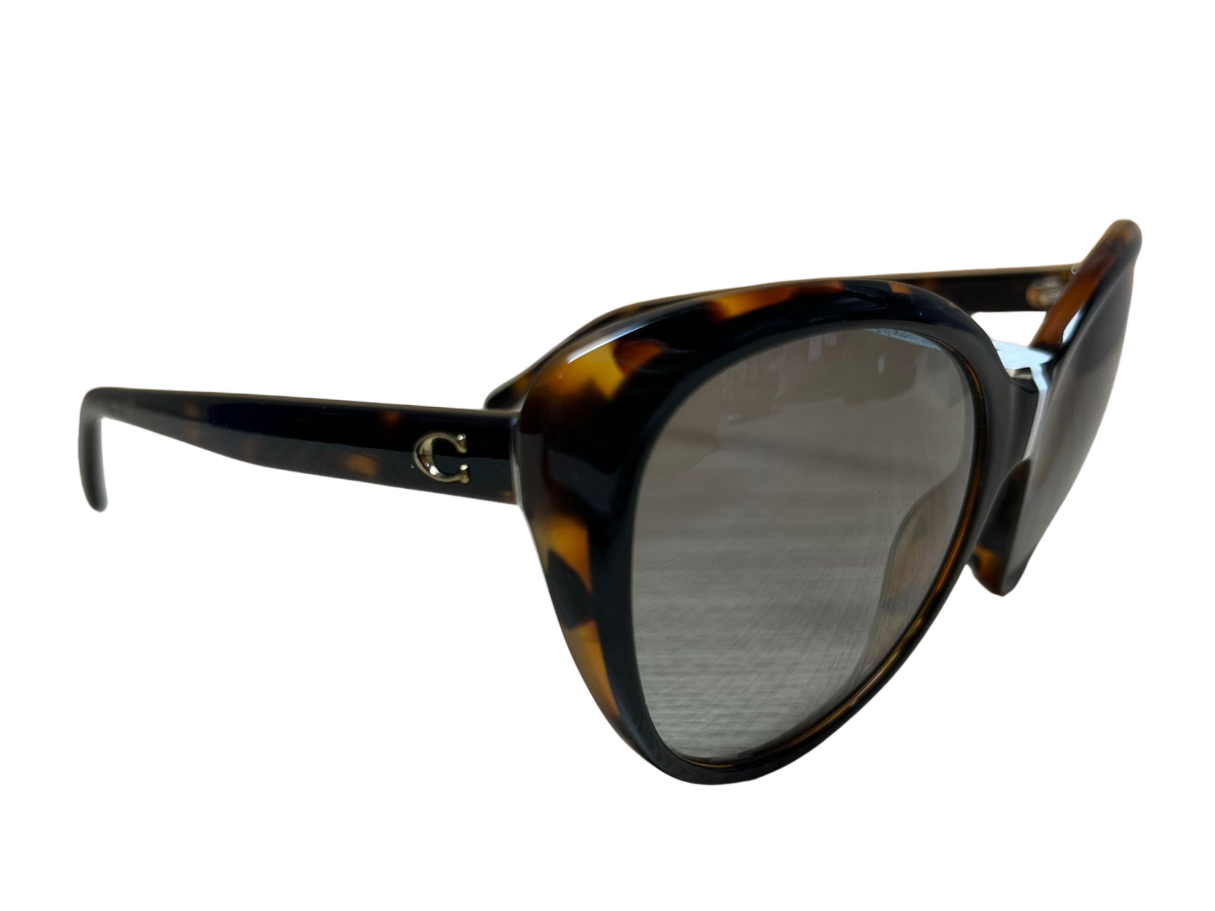 Coach L1060 544611 Women Sunglasses Black Tortoise