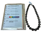 Tahitian Cultured Black South Sea Pearl Necklace 11.4 To 14.4MM