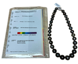Tahitian Cultured Black South Sea Pearl Necklace 11.4 To 14.4MM