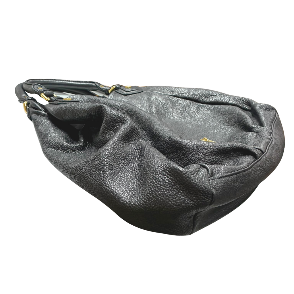 Marc By Marc Jacobs M3PE086 Classic Q Francesca Shoulder Bag Black