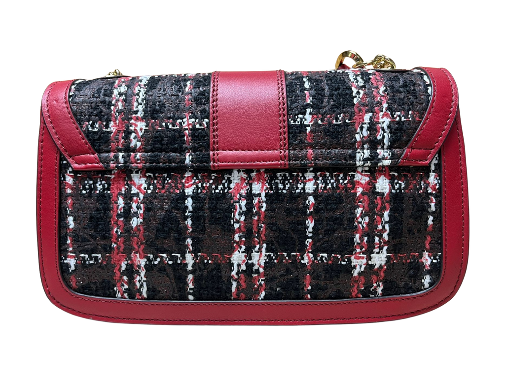 Bonia Canvas Sling Red Bag
