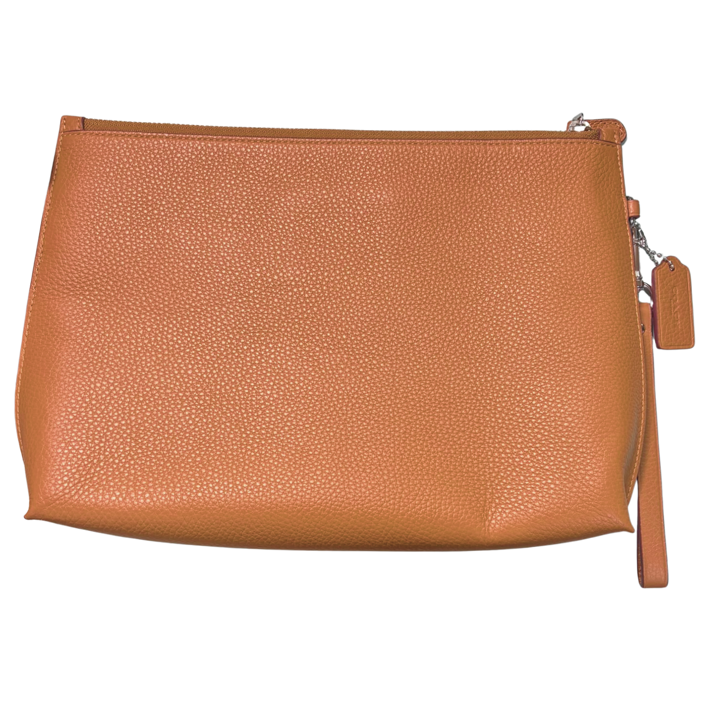 Coach M2377 CR355 SV QD Bag Clutch Bag Mens Varsity Carry All Pouch With Strap